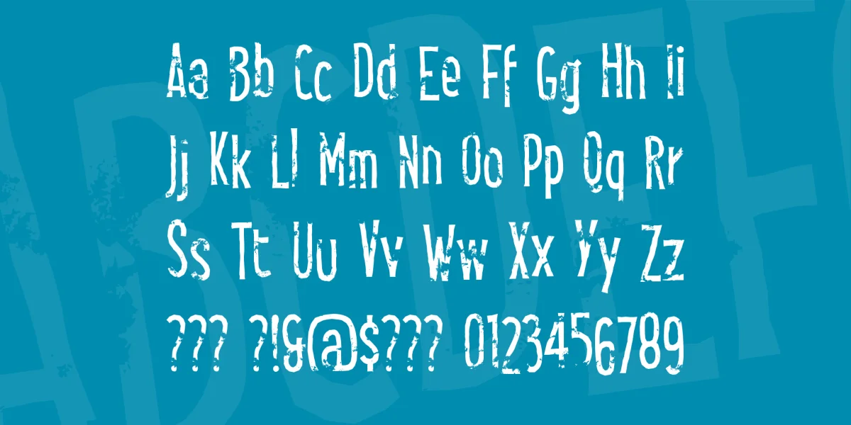 Smells Like Tacos BB Font preview 3