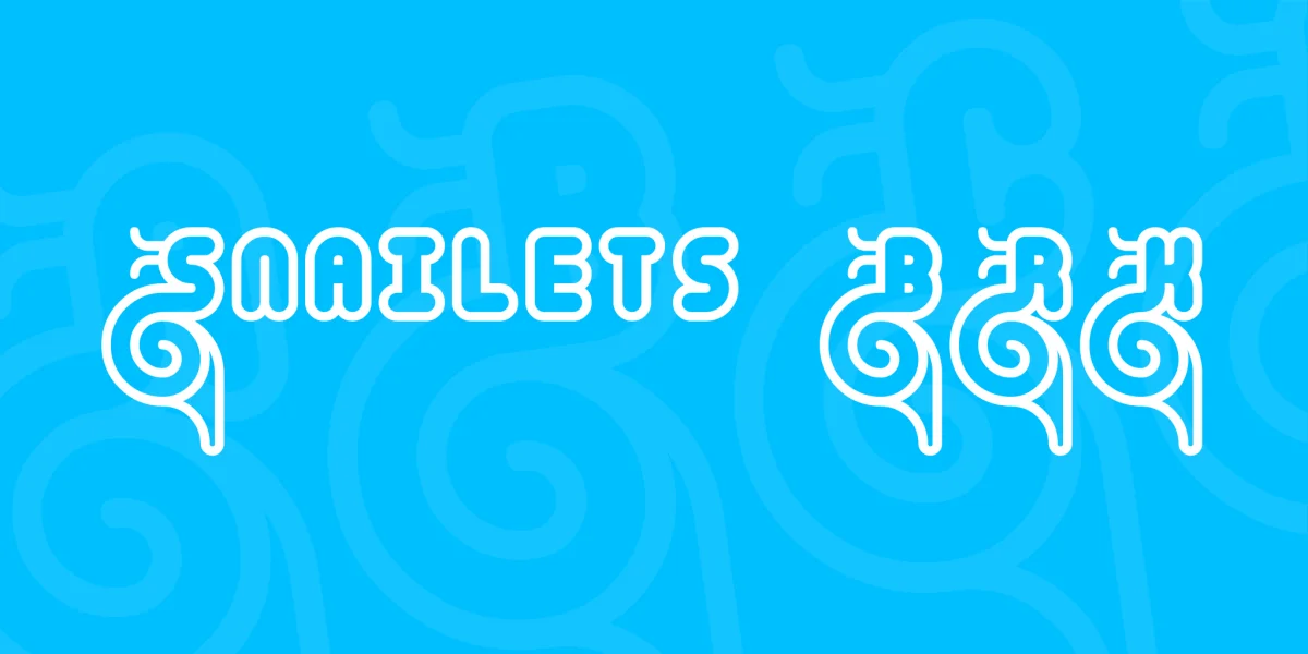 Snailets BRK Font