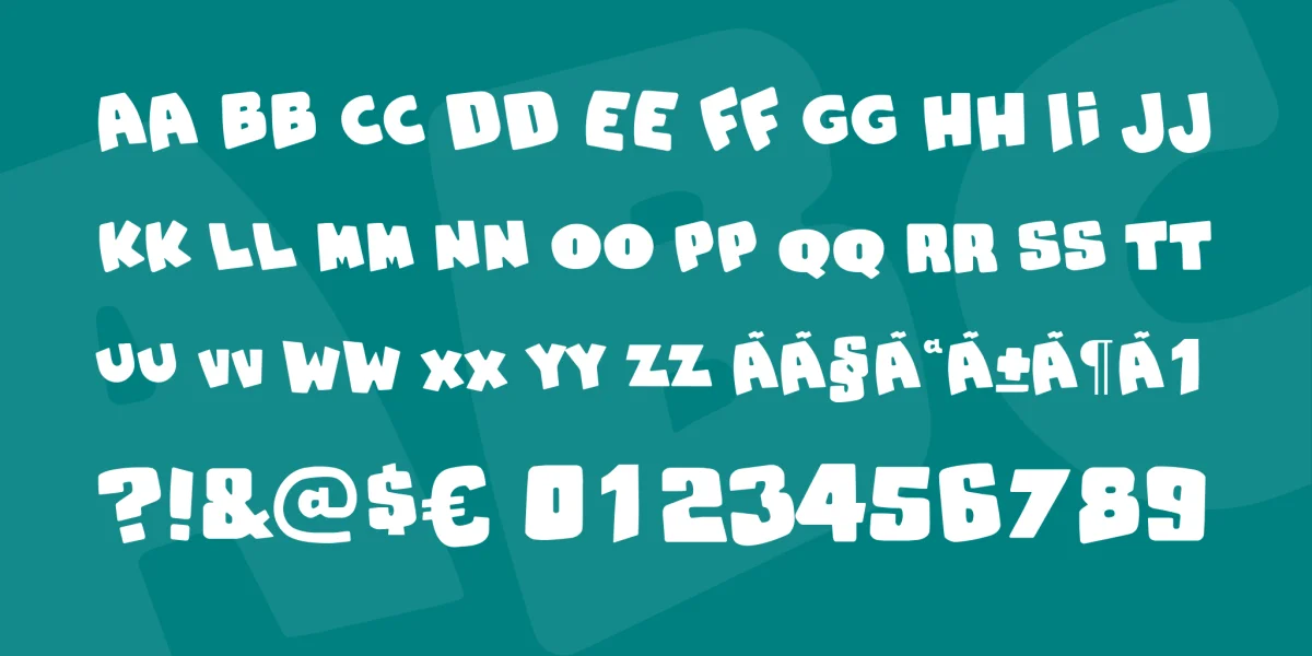 Snaps Taste Font Family preview 3