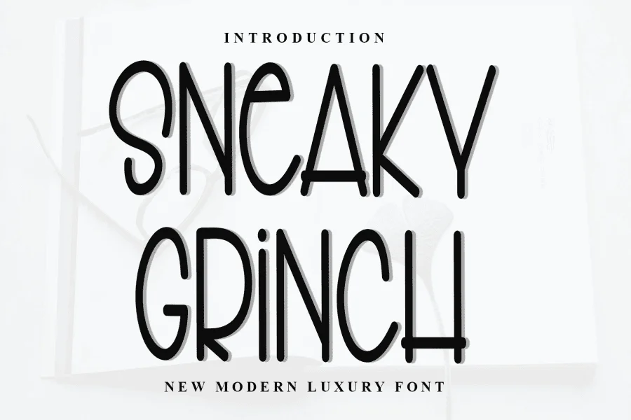 Sneaky Grinch Font