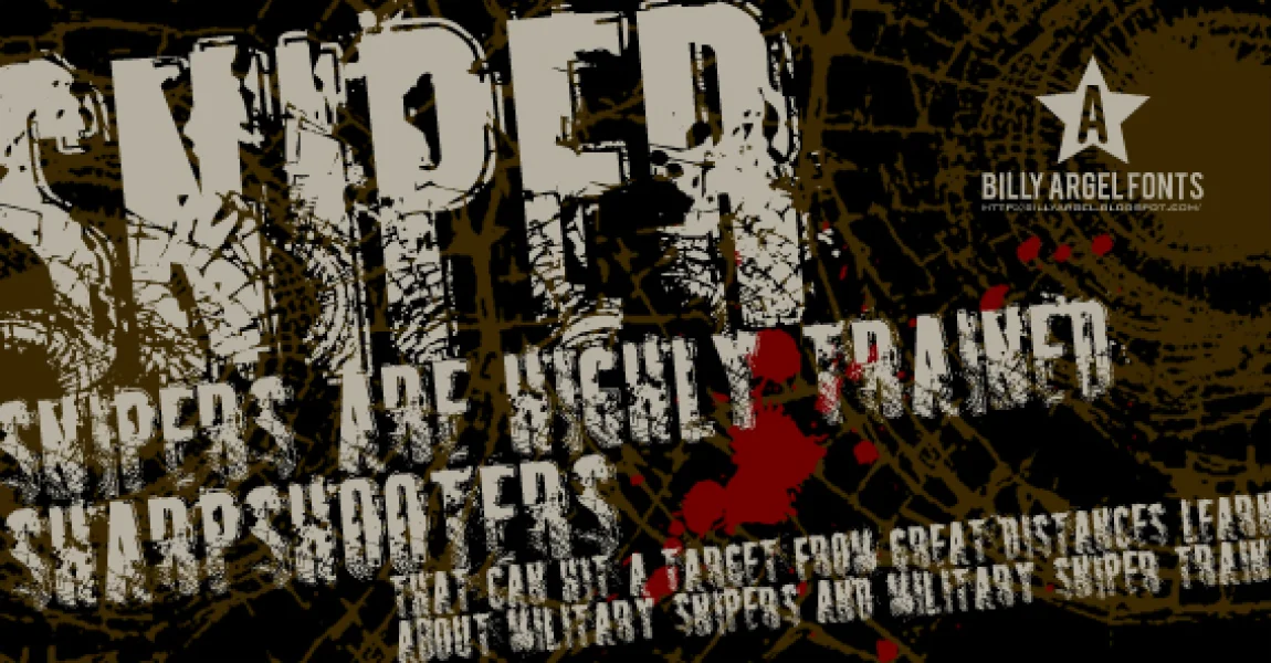 SNIPER Font