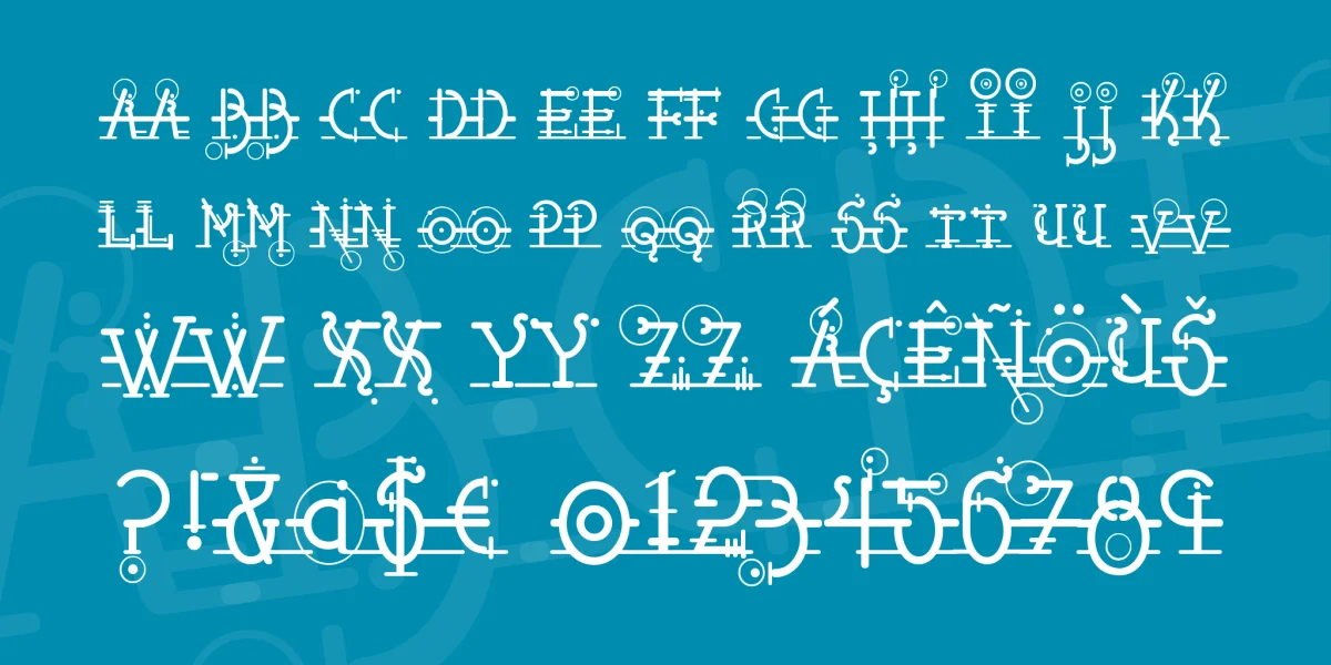 Snippletweak Font preview 3
