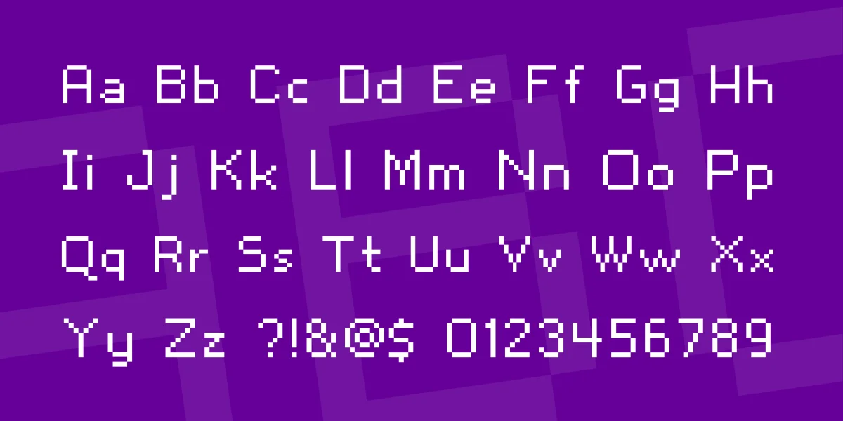 snoot.org pixel10 Font preview 4