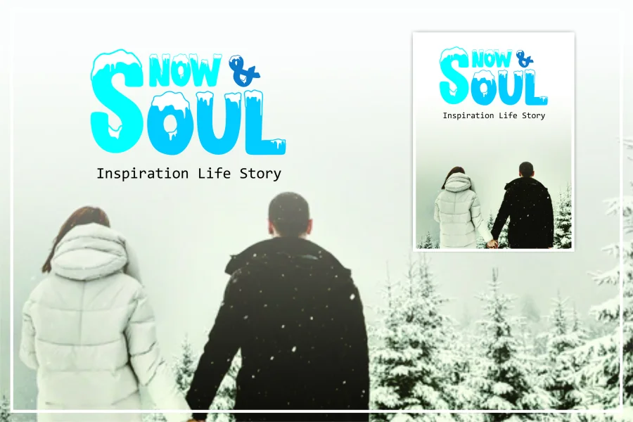 SNOW BLUE Font preview 3