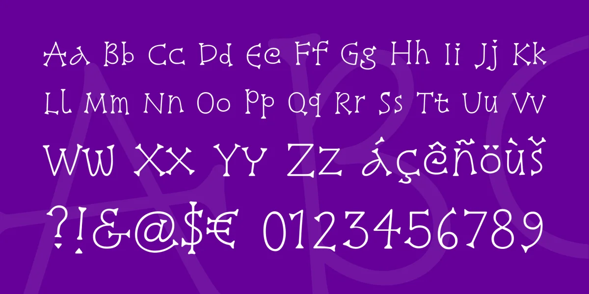Snowburst One Font preview 3