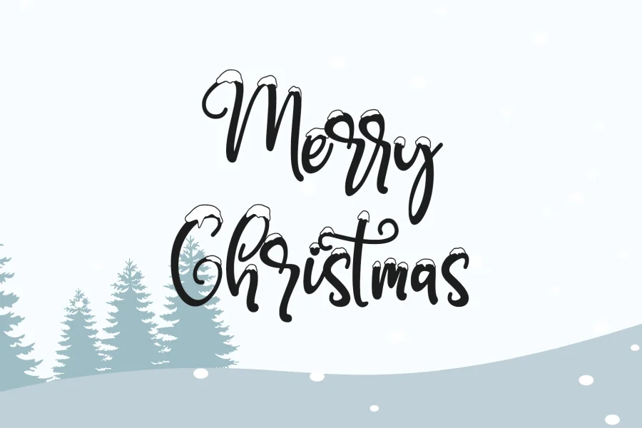 Snowby Font preview 5