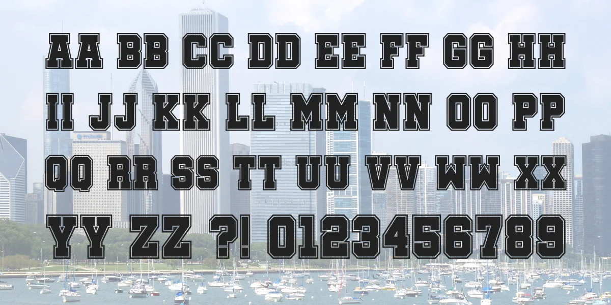 Soccer League Font Family preview 7