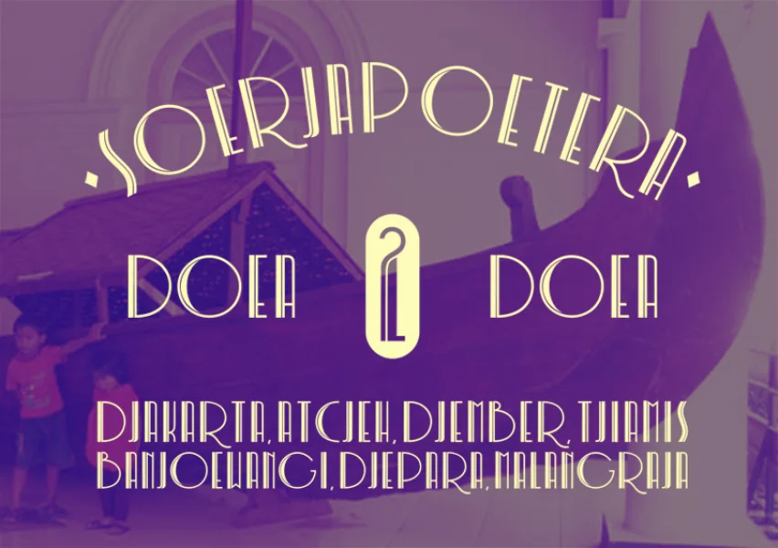 Soerjapoetera Doea Font