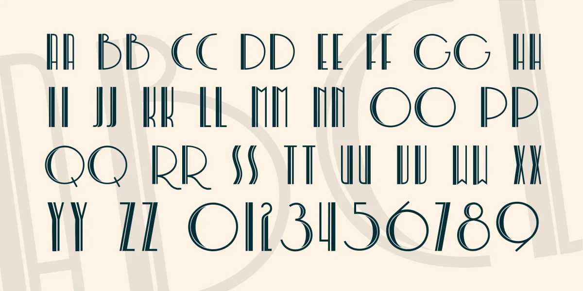 Soerjapoetera Doea Font preview 3