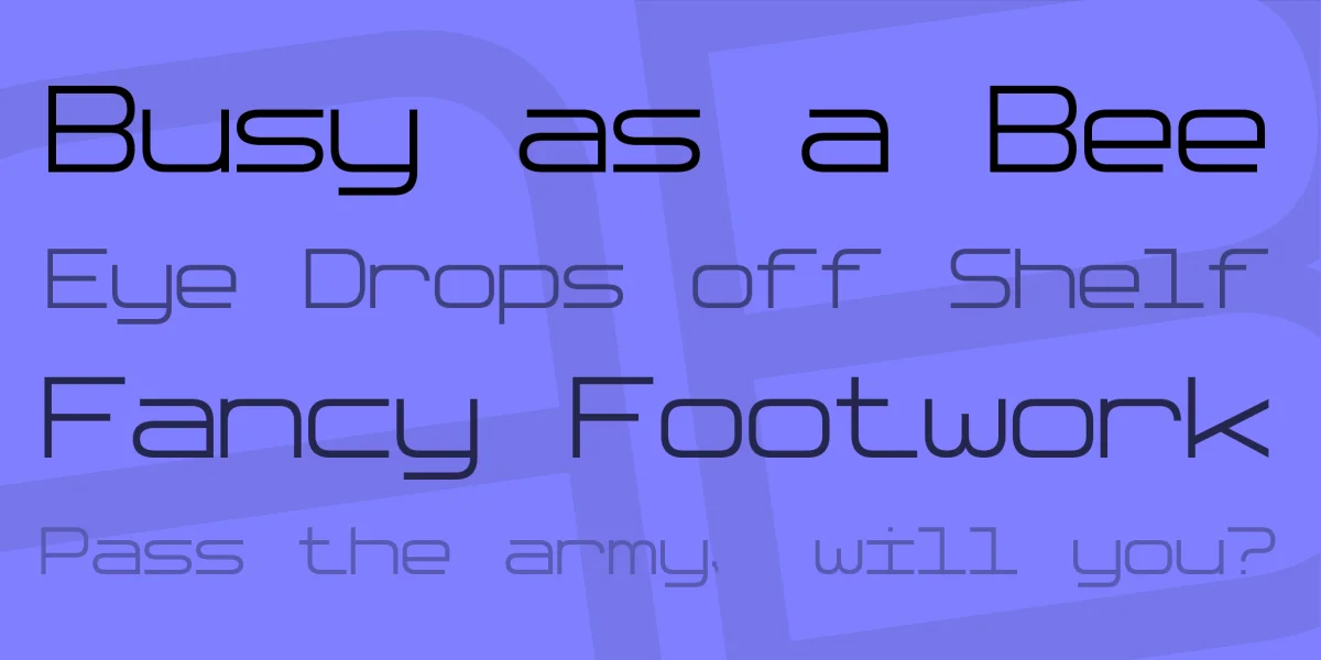 Software Tester 7 Font preview 2