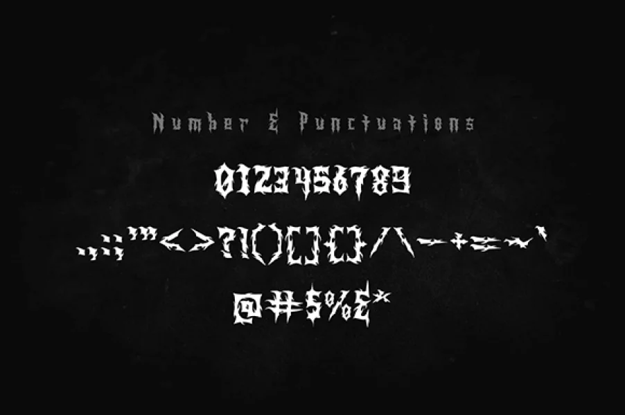 Solo Level Demo Font preview 5