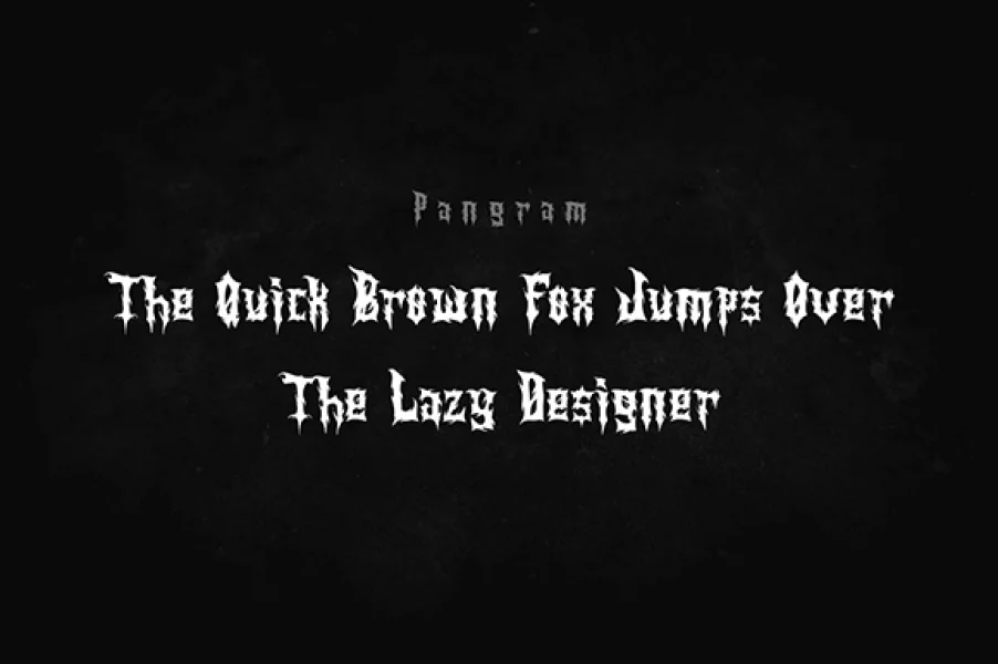 Solo Level Demo Font preview 7