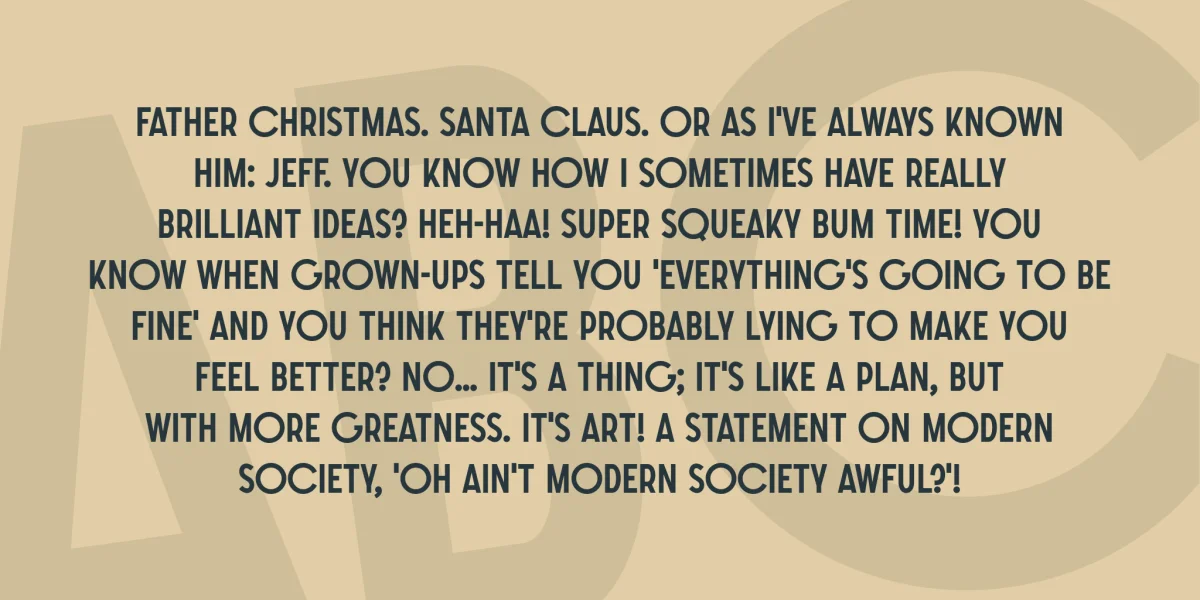 SONGER Font Family preview 3