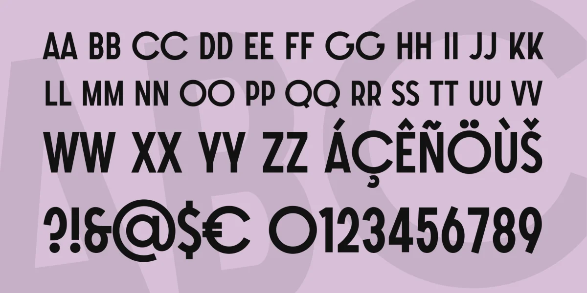SONGER Font Family preview 4