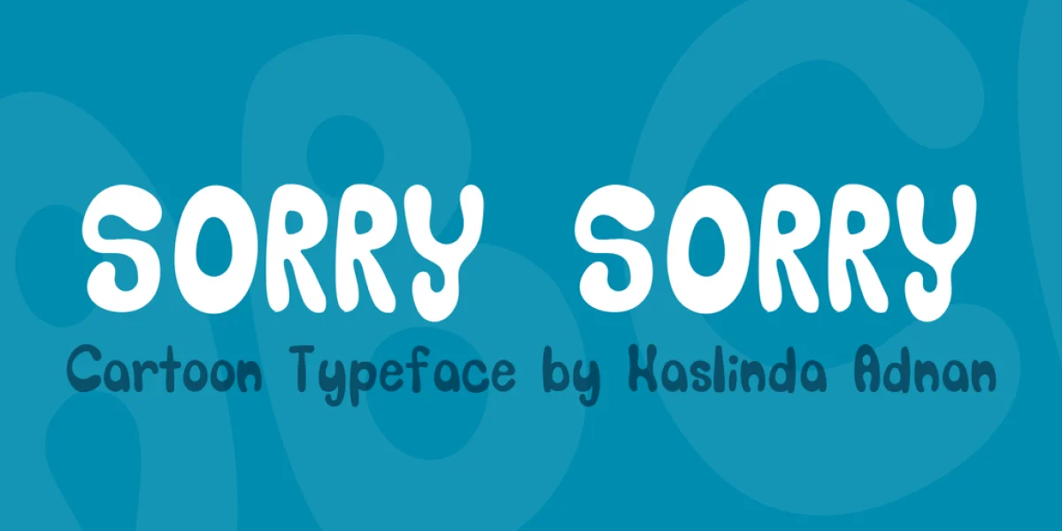 SORRY_SORRY Font