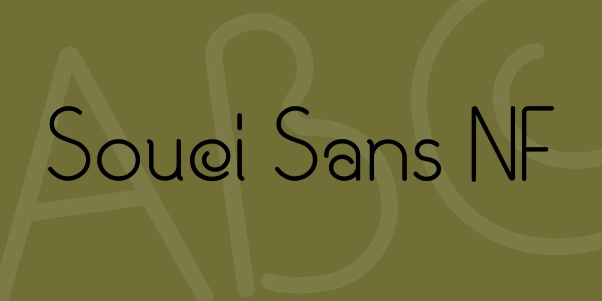 Souci Sans NF Font