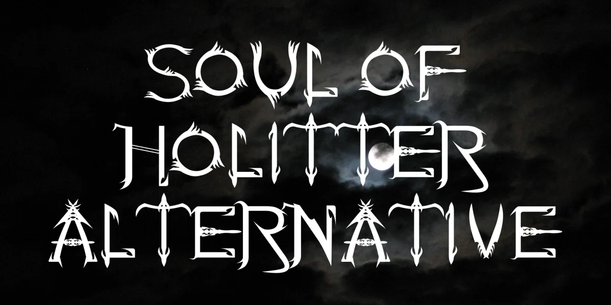 Soul Of Holitter Alternative Font