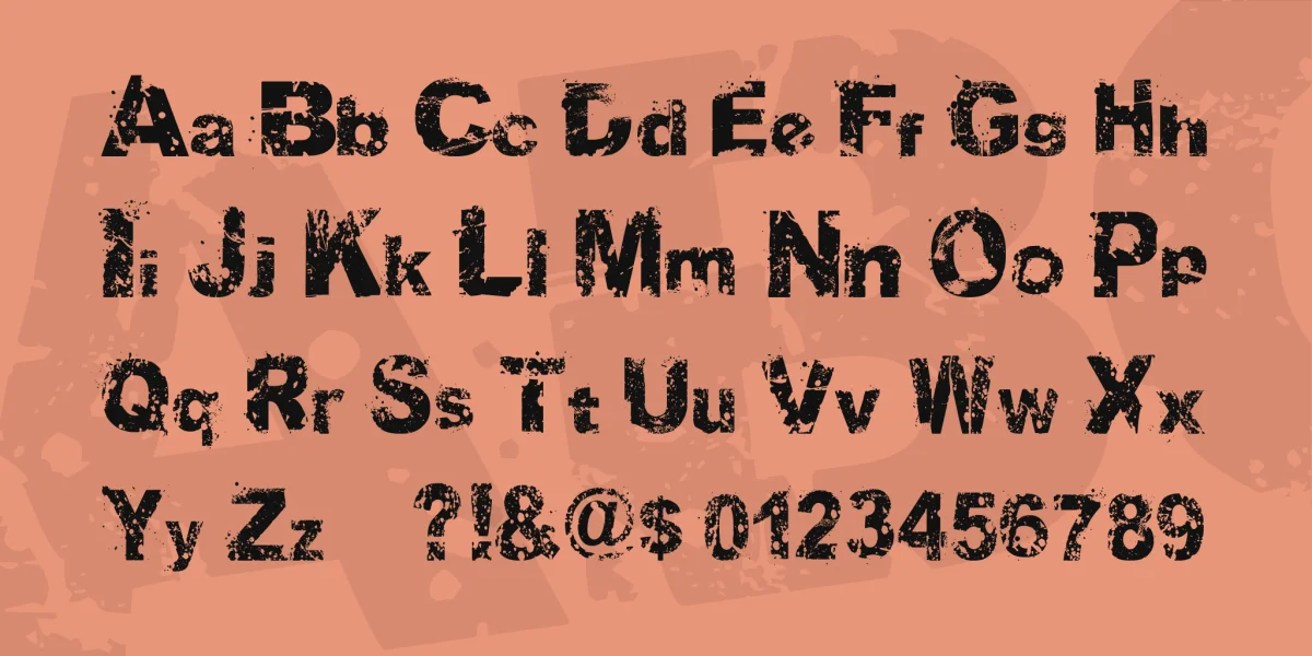 Soul Mission Font preview 3