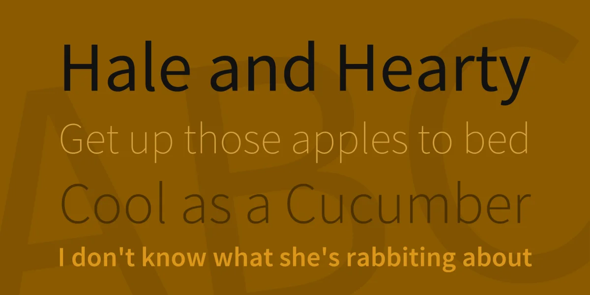 Source Sans Pro Font Family preview 2