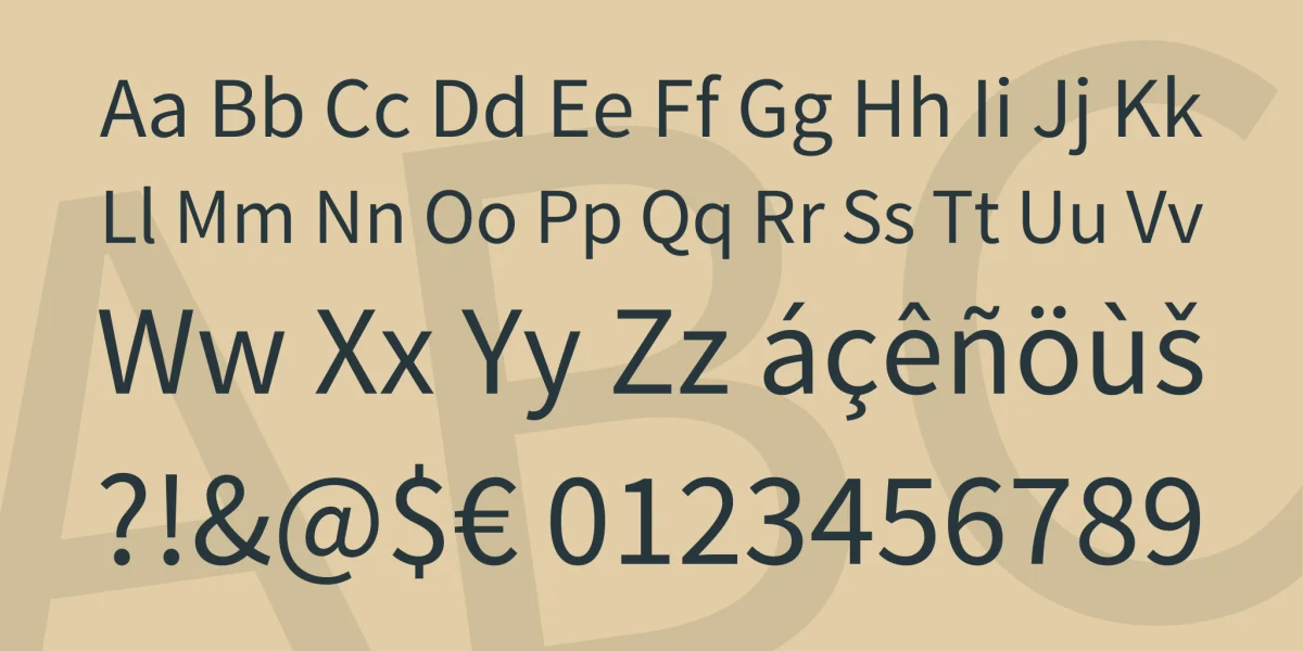 Source Sans Pro Font Family preview 4