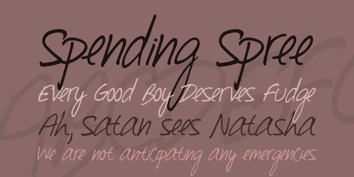 Southpaw Font preview 2