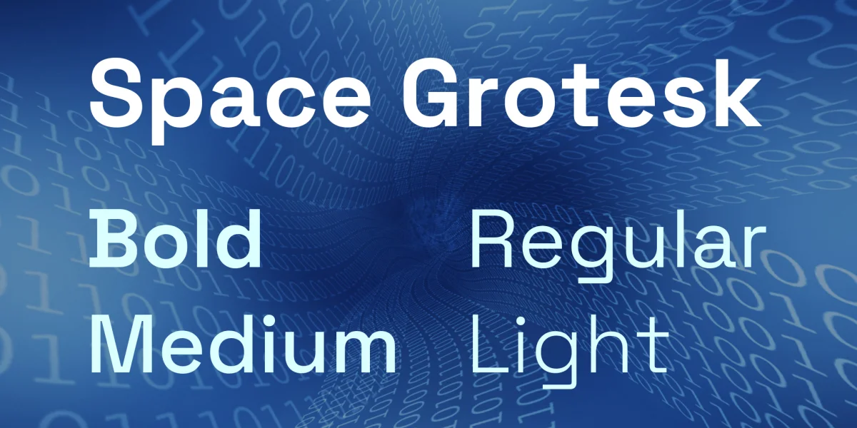 Space Grotesk Font Family
