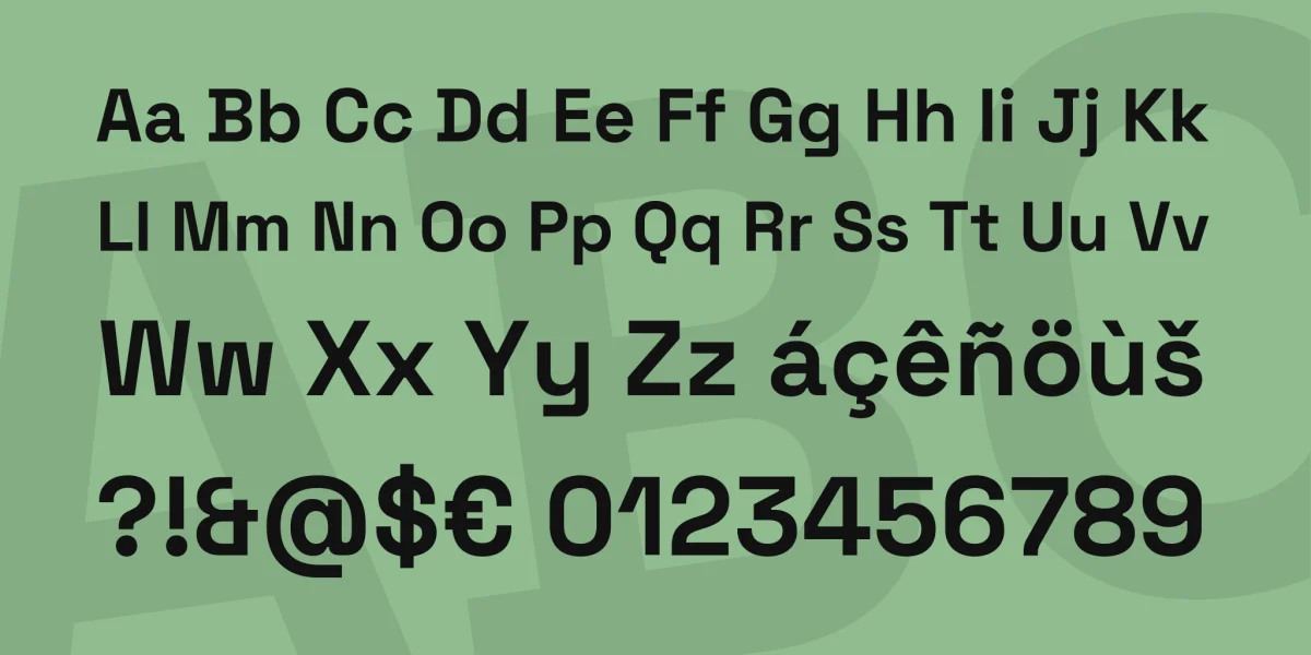 Space Grotesk Font Family preview 4