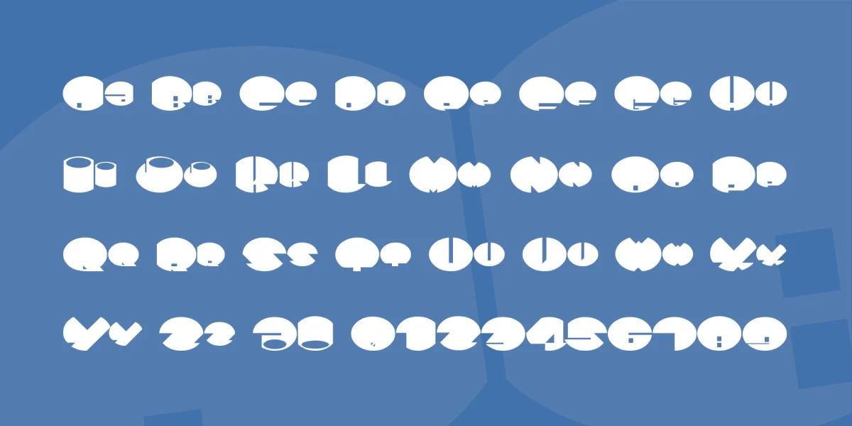 SpaceAce Font preview 2