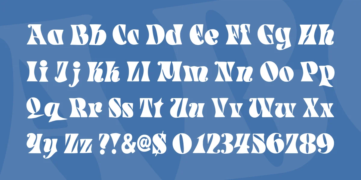 Spacearella Font preview 2