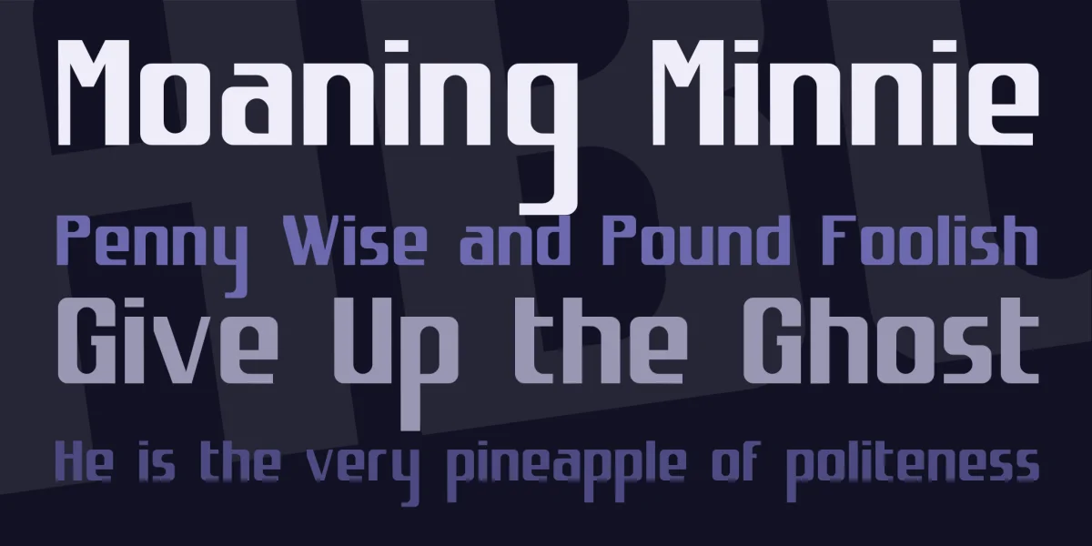 spacejunk:XL Font preview 3
