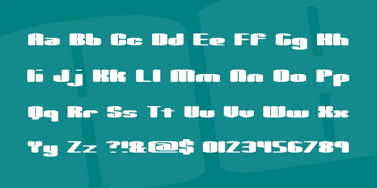 Spacious Font Family preview 2