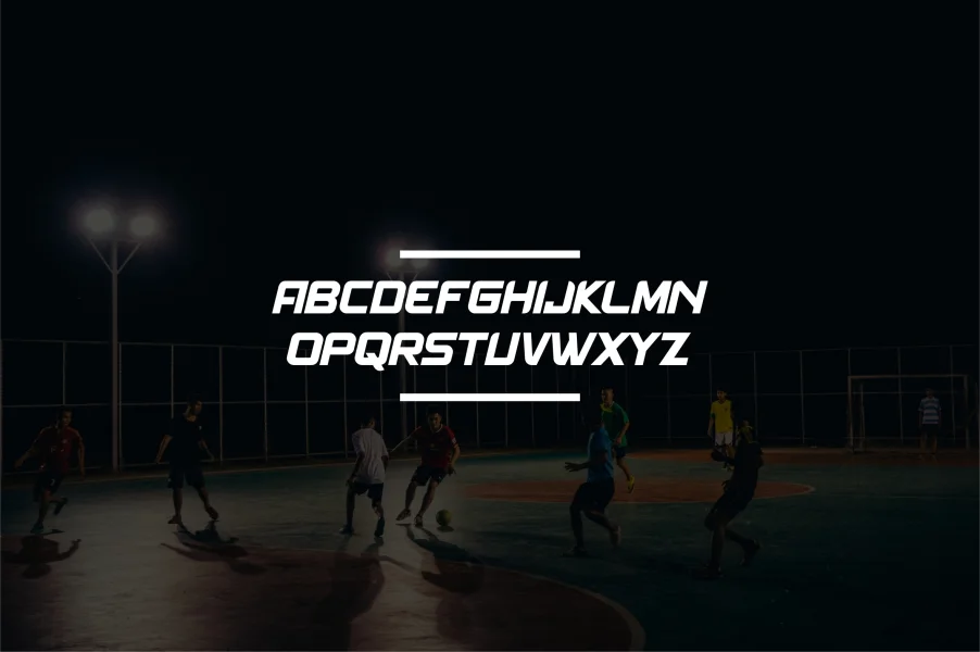Spantaran Font preview 3