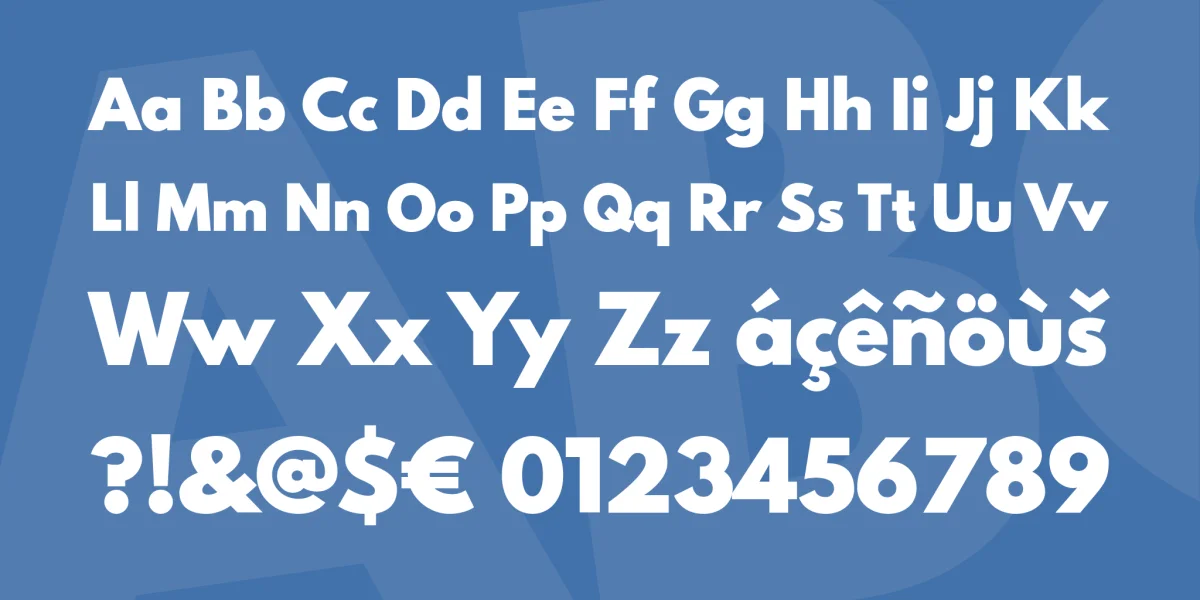 Spartan MB Font Family preview 4