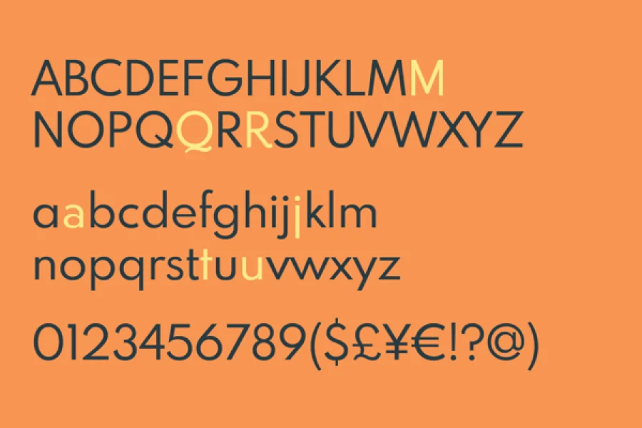 Spartan MB Font Family preview 5