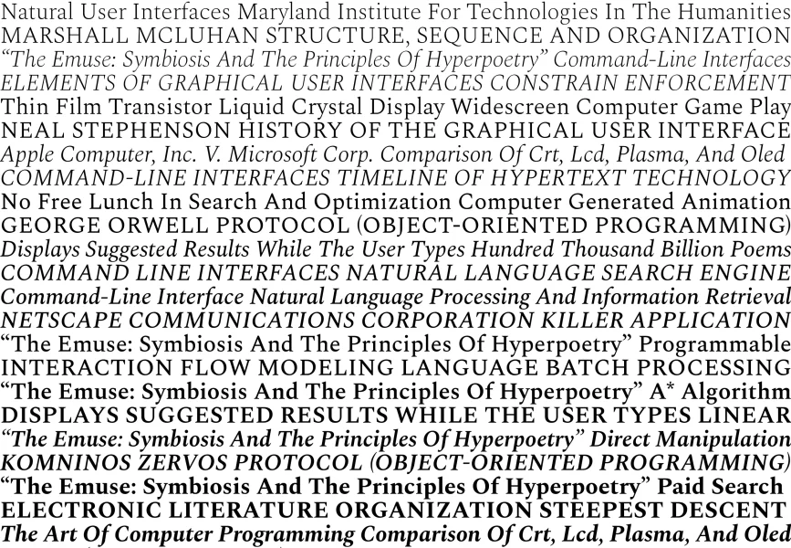 Spectral Font Family preview 10