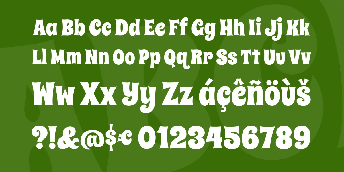 Spicy Rice Font preview 3