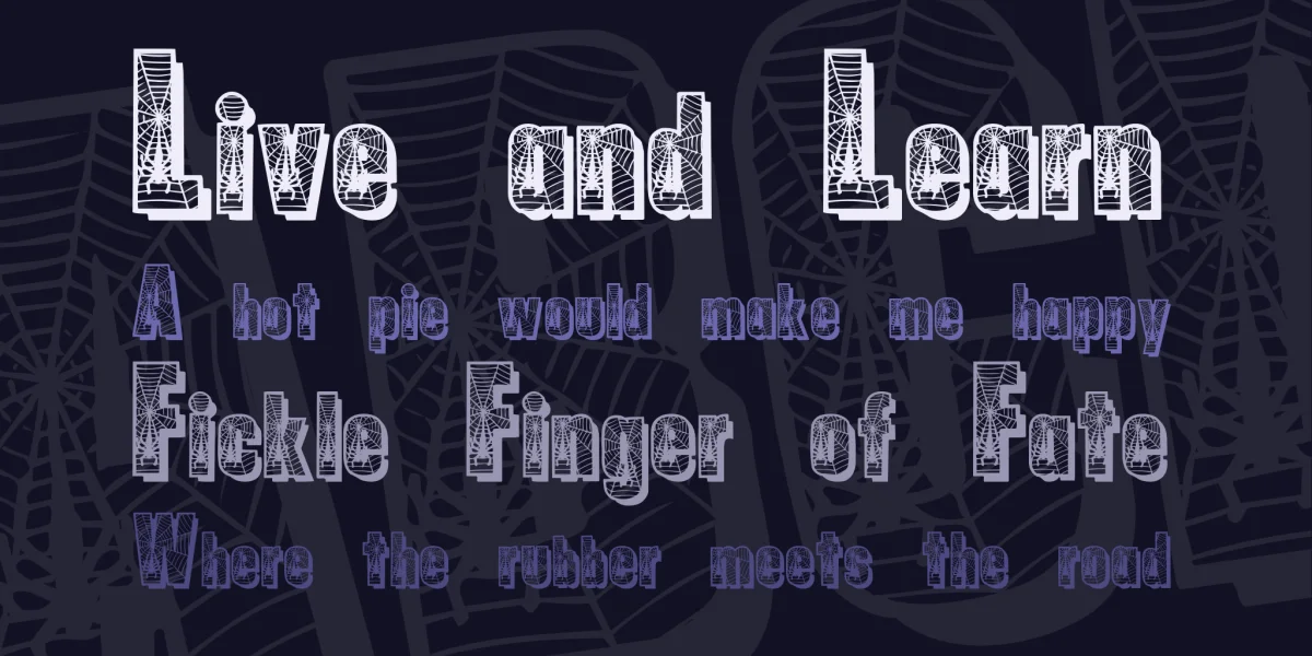Spiders Font