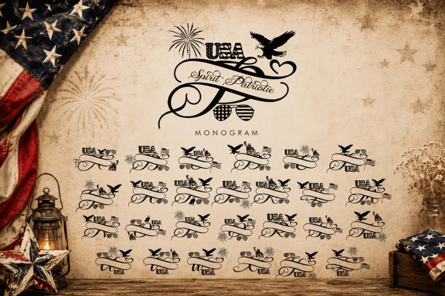 Spirit Patriotic Demo Font Family preview 4
