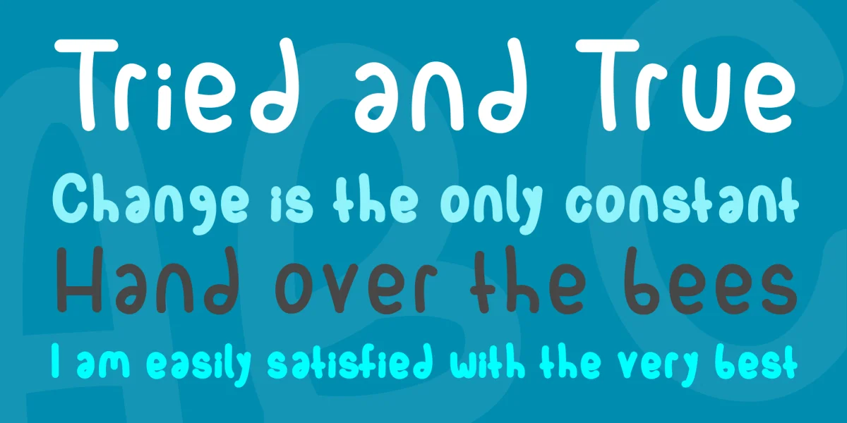 Spork Font Family preview 2