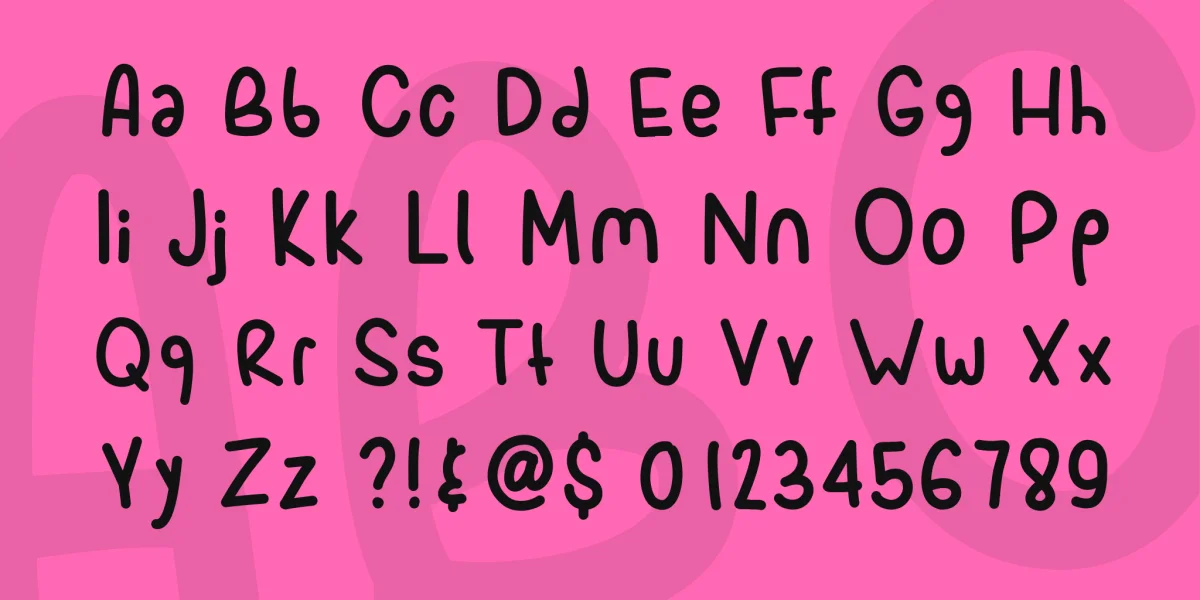 Spork Font Family preview 4