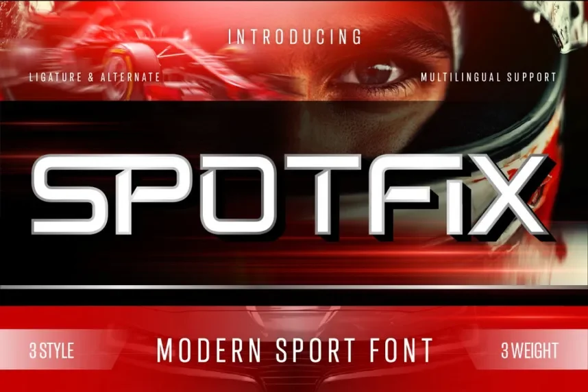 Spotfix Font preview 2