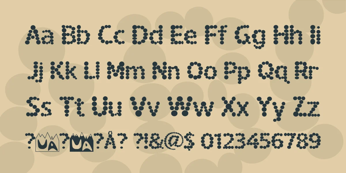 Spotted Fever Font preview 2