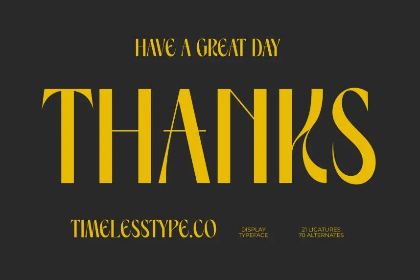 Spring Braavo – Modern Display Typeface preview 6