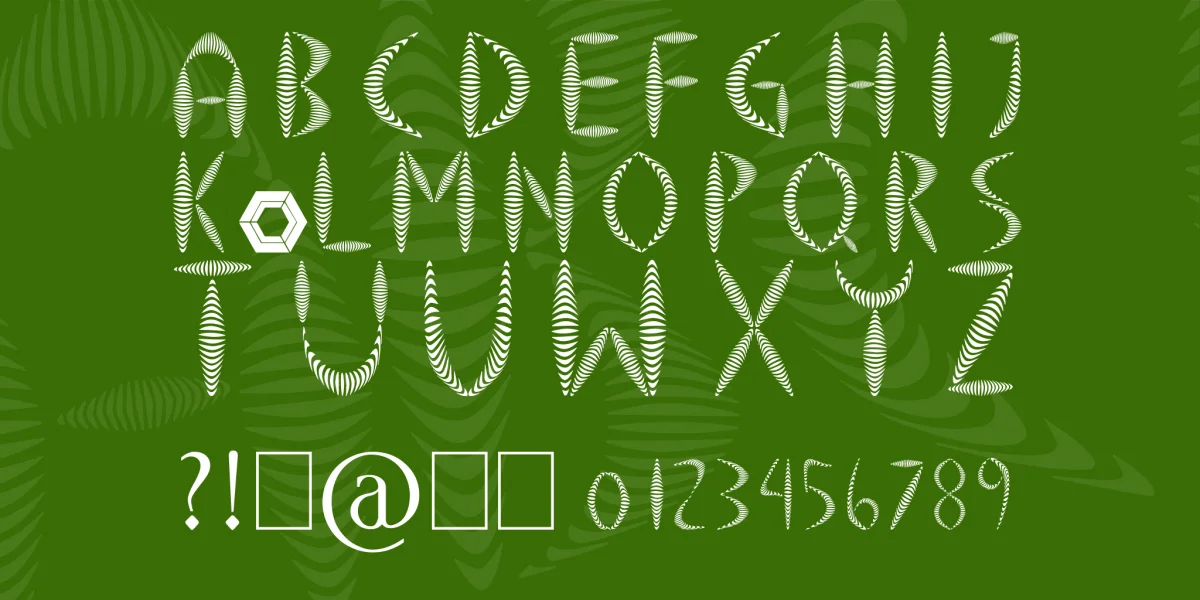 Springy Font preview 4