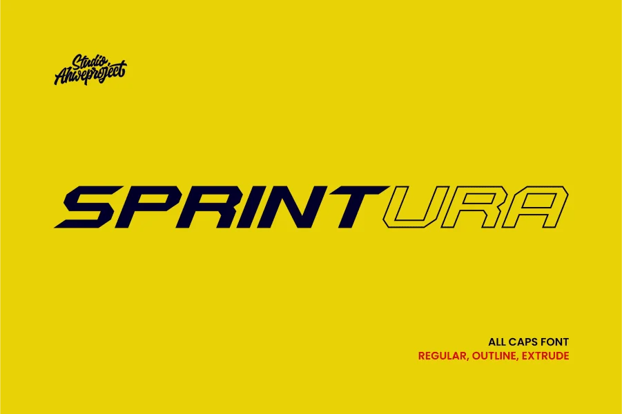 Sprintura Demo Font