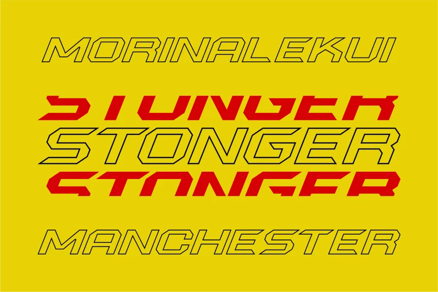 Sprintura Demo Font preview 9