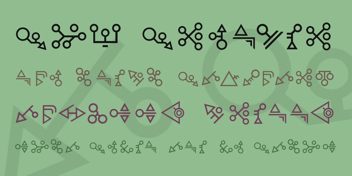 Sprykski Font preview 2