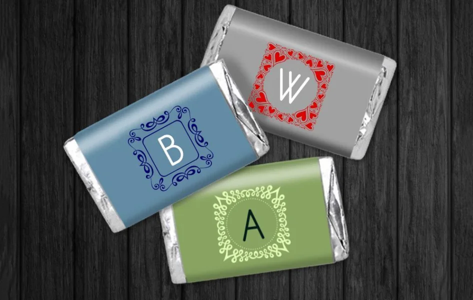 Square Monogram Frames Font preview 4
