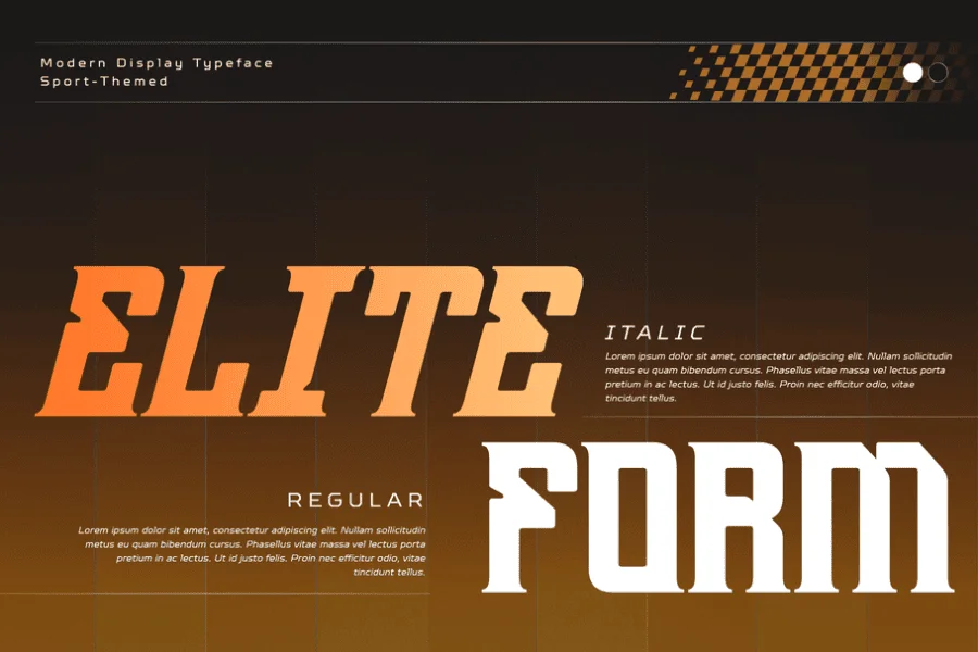 Sravex Sports Demo Font preview 4