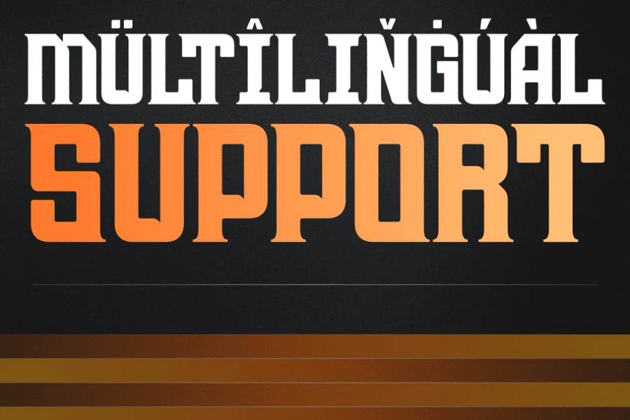 Sravex Sports Demo Font preview 7